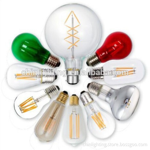 UL LED filament G125 bulb ce&rohs g80 g95 g125 led decorative filament light bulbs